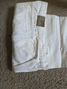 C003 Alex Cannon Men’s White Jeans 38x30 Excellent Condition